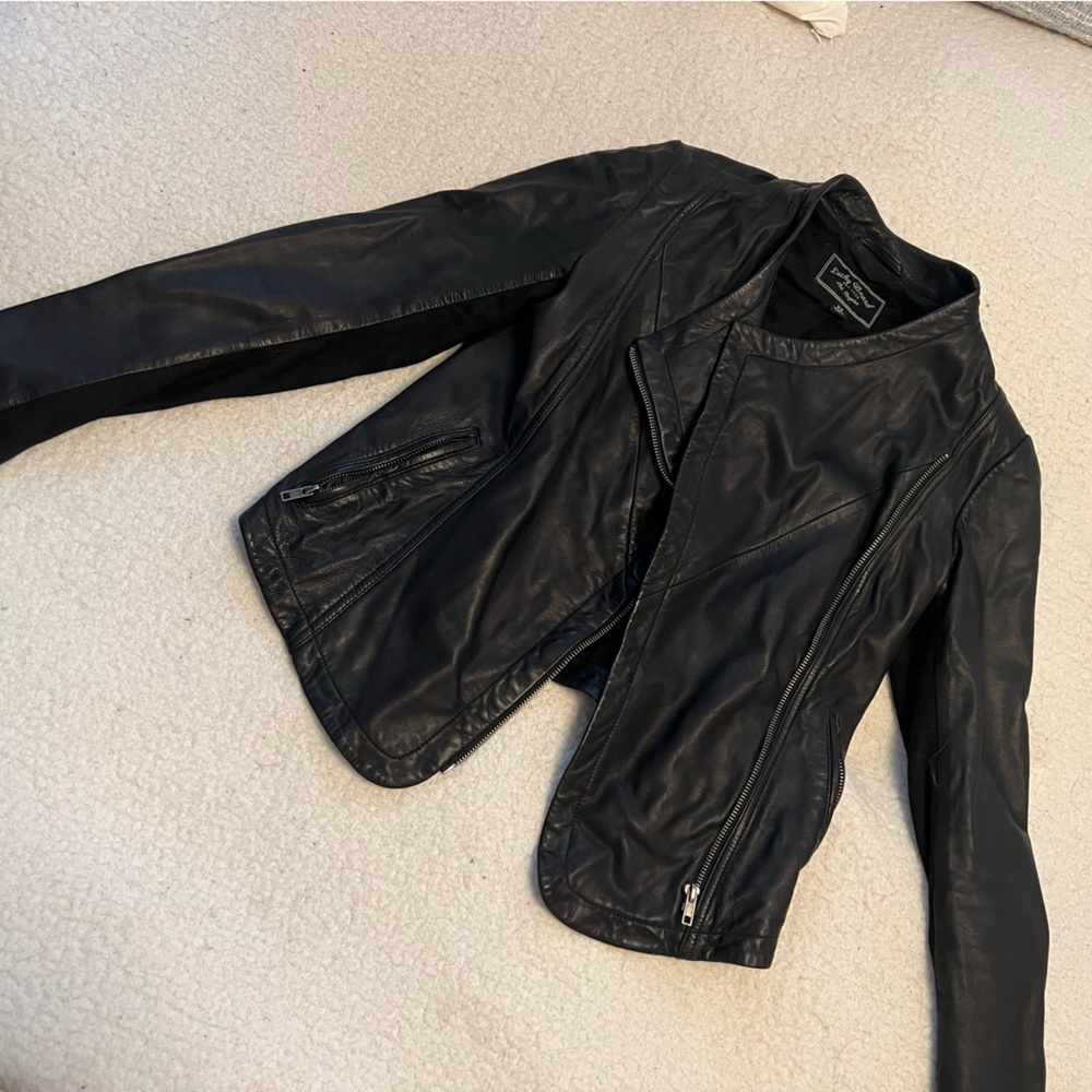 Lucky brand leather jacket